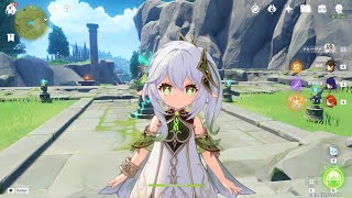 【原神】お散歩ナヒナヒ in モンド【Genshin Impact】