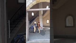 【螺旋階段 愛包 4/4】塔の中で  原神のフリーナとアンバーが「愛包ダンスホール」【原神 AR ダンス  HIMEHINA】