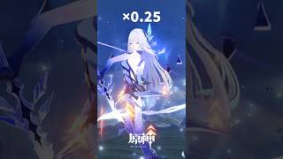 【原神】スカークのスローモーションが美しすぎる（4K）