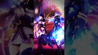 Raiden Shogun and Flins 🔥 #genshinimpact #genshinimpactedit