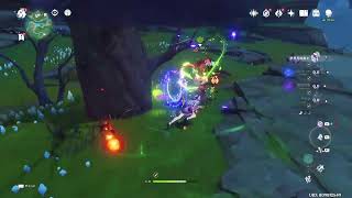 コミュ障でゲーム初心者の作業用原神配信　コメント反応なし 声なし