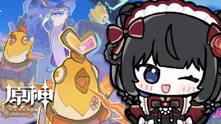 【 #原神 】予告番組の感想お話しながら、ｲﾍﾞﾝﾄ「拠点防衛戦」& 探索💭【 #個人vtuber  / #西園寺ノエ  】