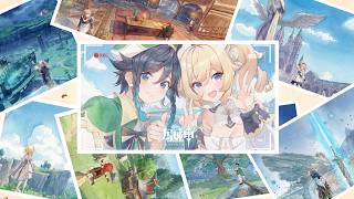 モンドの風を感じるBGM集｜ハープ主旋律｜癒し・集中│オリジナル曲