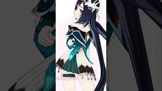 [MMD 原神] Lan Yan (蓝砚 / ランイェン)-Back it up-Genshin Impact #lanyan #mmd #genshinimpact