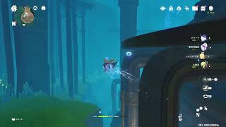 原神　フォンテーヌ探索「謎の鉱石使用」