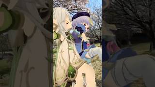 【春のお遊戯会 ぬいぐるみ 2/4】いつもかわいいなぁ・・・ 原神の七七とナヒーダが「嘘とぬいぐるみ」【原神 AR ダンス】