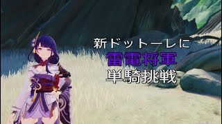 原神~雷電将軍単騎チャレンジ~(新ドットーレ)