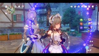 #８７２　原神　雷電将軍＆サンドローネ＆ナヒーダでデイリー任務 概要欄見てね